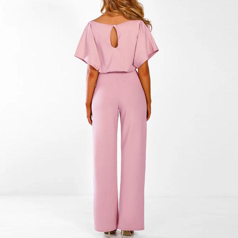 Sophie - Speelse Dames Jumpsuit met Korte Mouwen