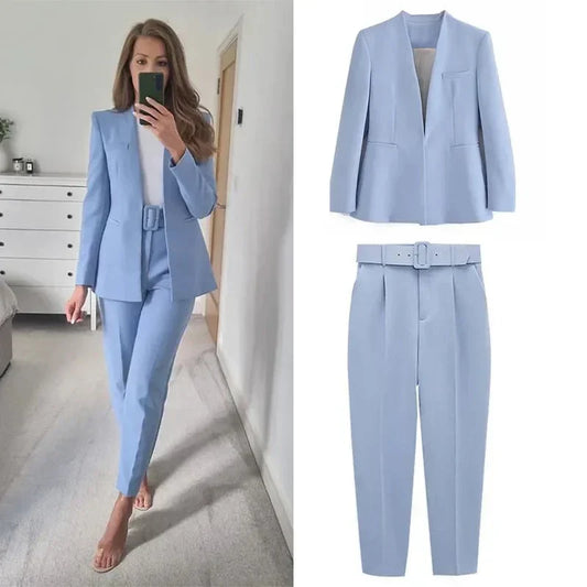 Gabriella - Classieke Blazer en Broek