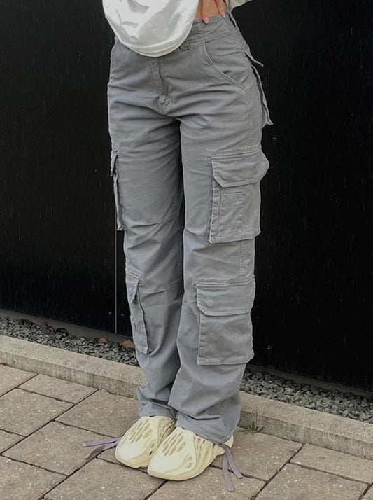 Dames Wide Leg Broek – Loose Fit met Wijde Pijpen, Casual voor Dagelijks Gebruik
