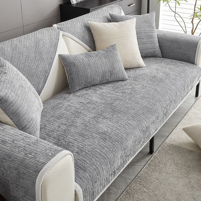 Bankhoes Chenille met Antislip Onderkant en Huisdierbescherming