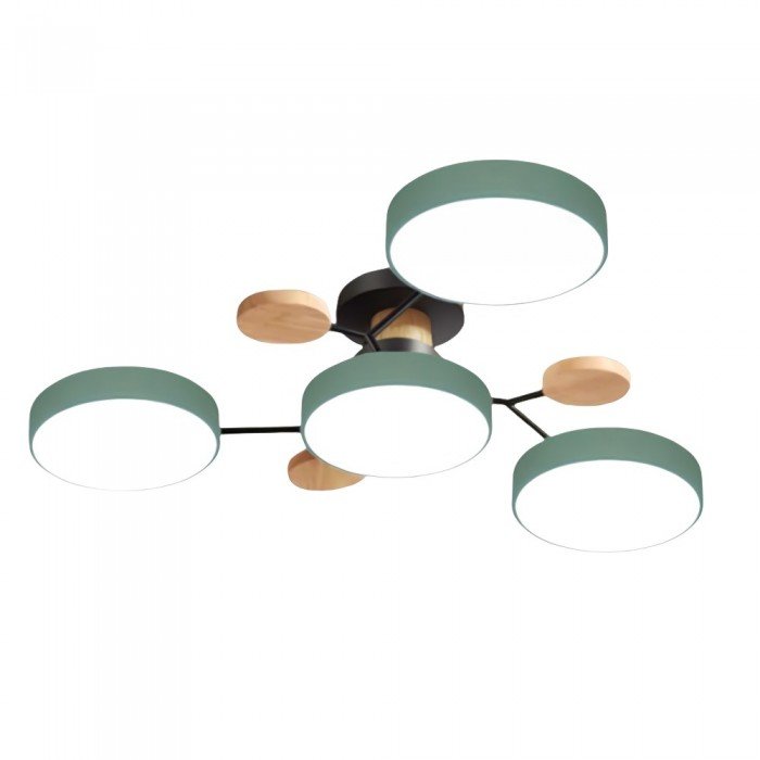 Scandinavische LED Plafondlamp met Armen – 4 tot 7 Lichtpunten
