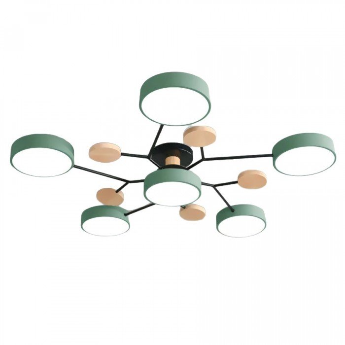 Scandinavische LED Plafondlamp met Armen – 4 tot 7 Lichtpunten
