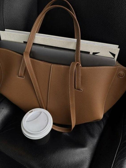Noa - Stoere Vintage Leren Tote Bag