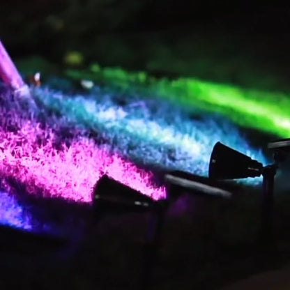 Solar Tuinspot Verstelbaar met LED Verlichting - Waterdicht