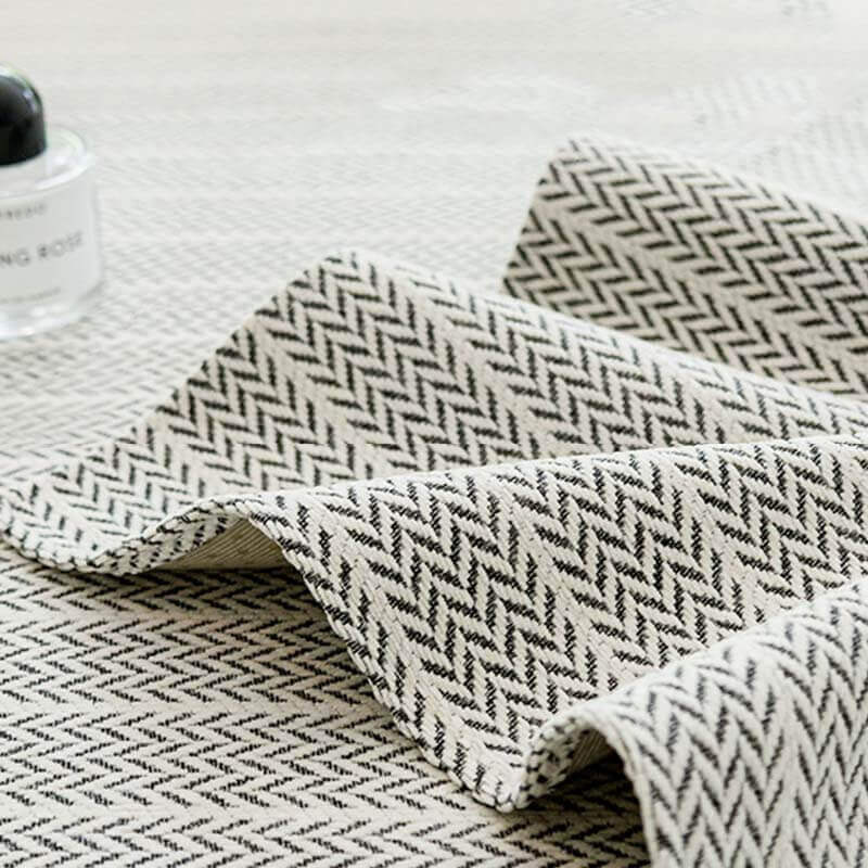 Bankhoes Chenille Anti-Slip - Huisdiervriendelijk & Wasbaar