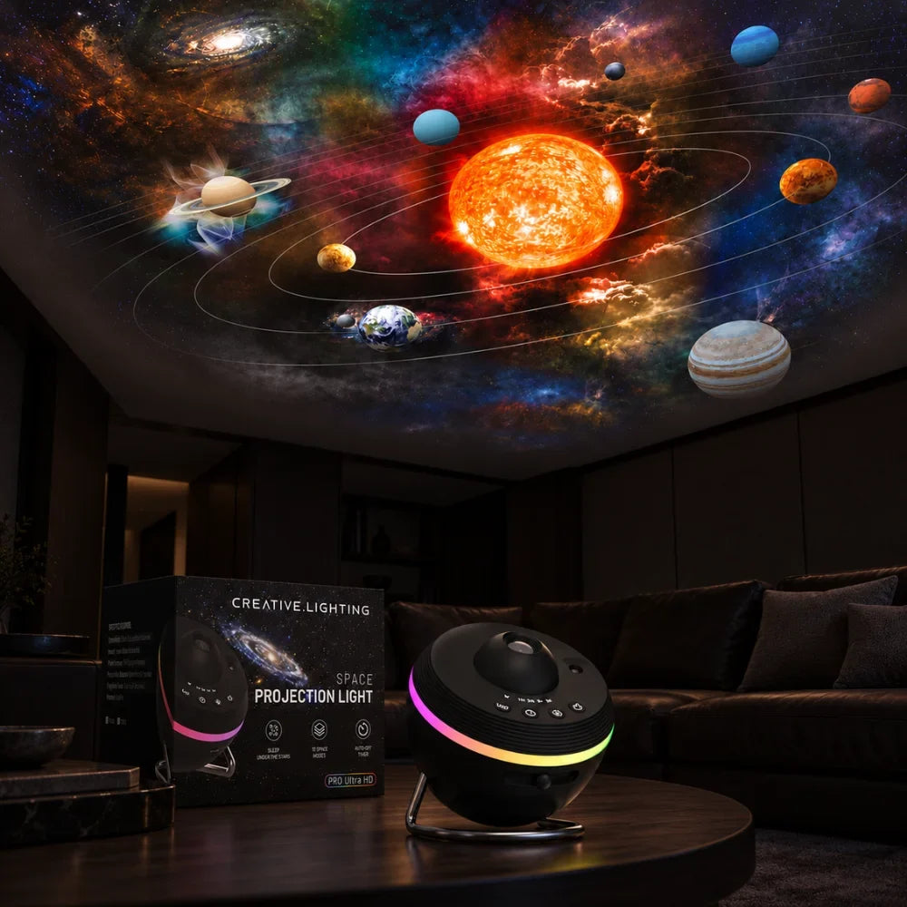 Sterrenprojector Galaxy Light - Nachtlamp met Sterrenmotieven