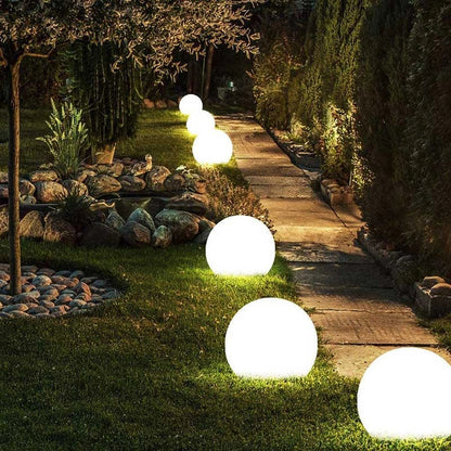 Bolvormige Tuinlamp LED met Afstandsbediening en Solar Optie