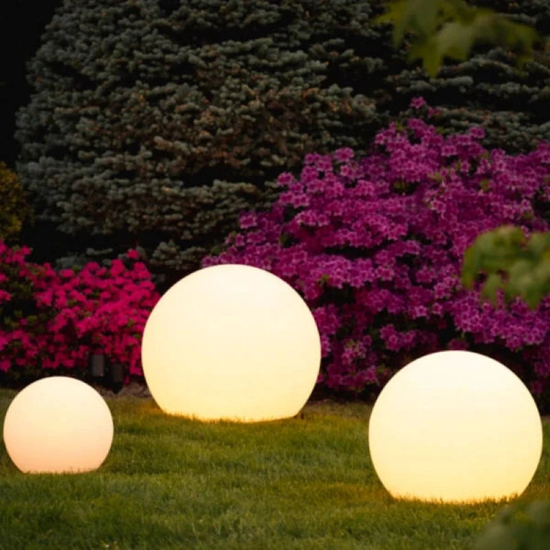 Bolvormige Tuinlamp LED met Afstandsbediening en Solar Optie