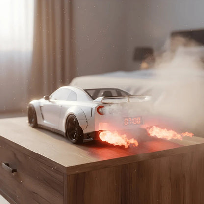 Sports Car Alarm Clock – LED Display with Light and Sound Effects 6