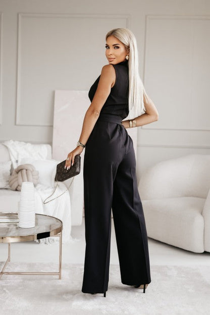 Giuliana - Stijlvolle Mouwloze Jumpsuit met Elegante Pasvorm