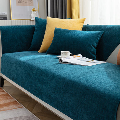 Chenille Bankhoes Anti-Slip - Zachte Hoes voor Bank