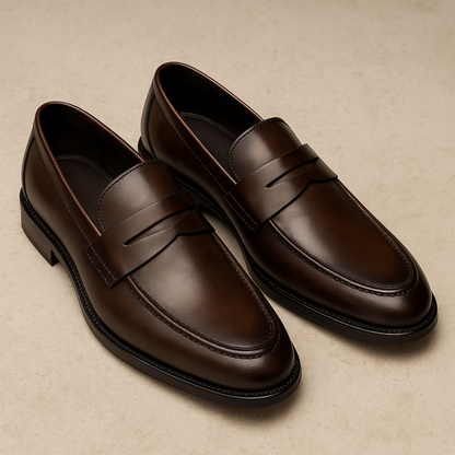 Dorvelli | Men’s Loafers – Penny Strap Slip-On