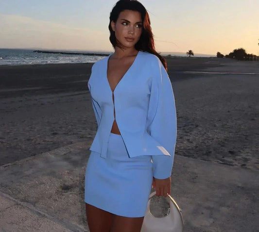 Gianna - Tweedelig Zomer Set met Top en Rok