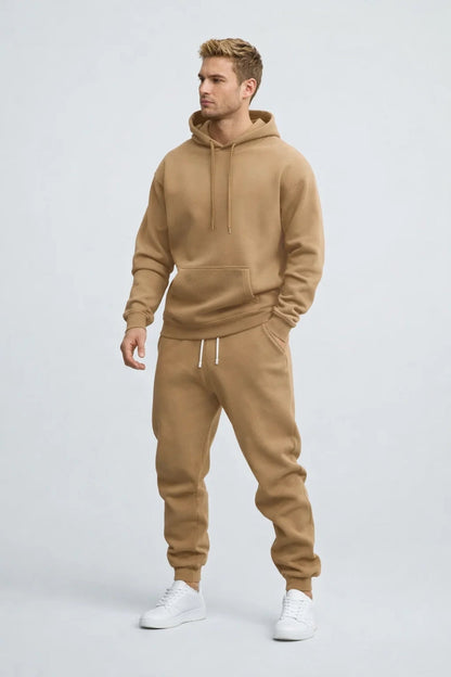 Heren Trainingspak met Capuchon – Hoodie en Joggingbroek Set