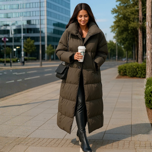 Winterjas Dames | Gewatteerd & Taille-riem