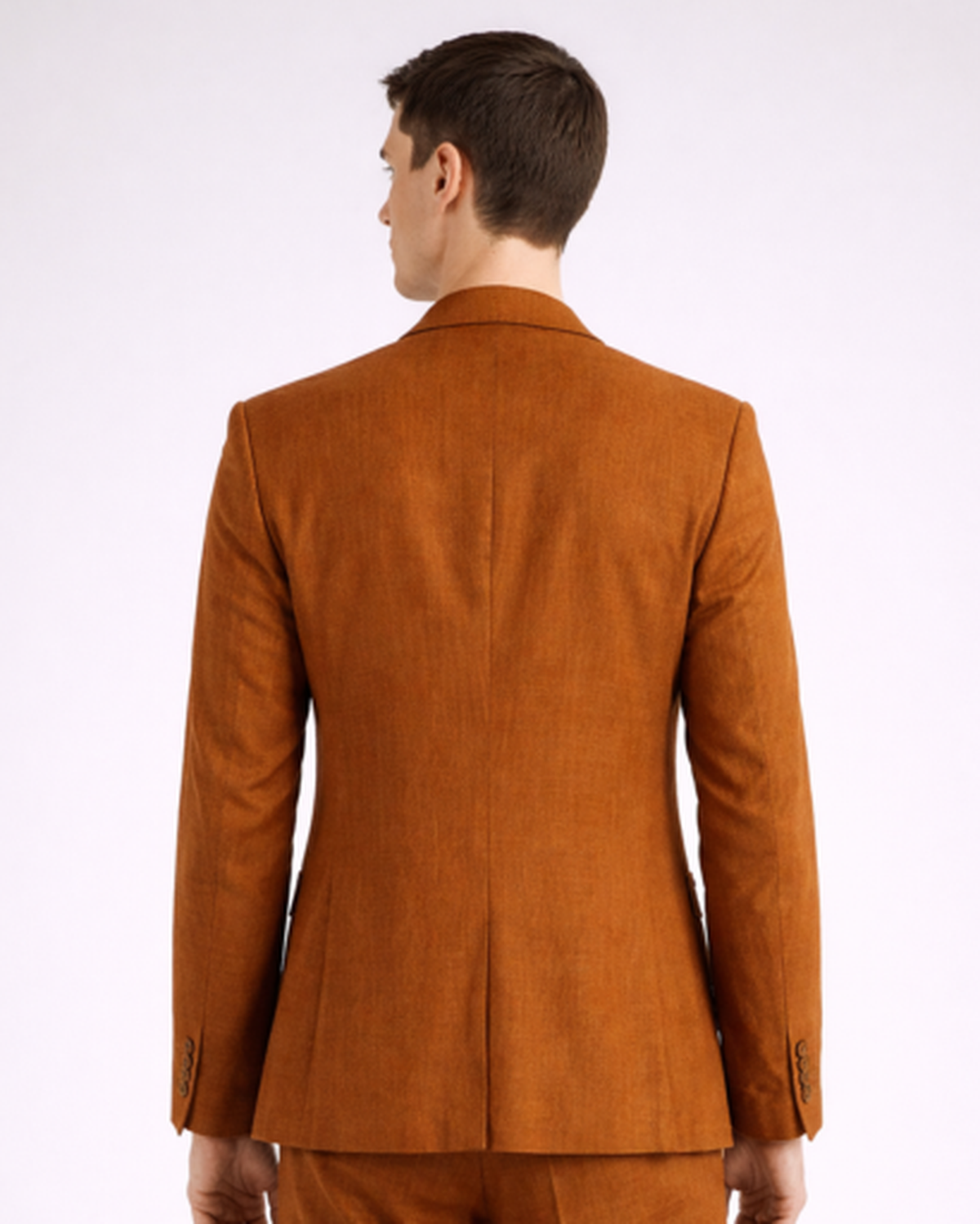 Blazer croisé homme coupe ajustée – vue 7