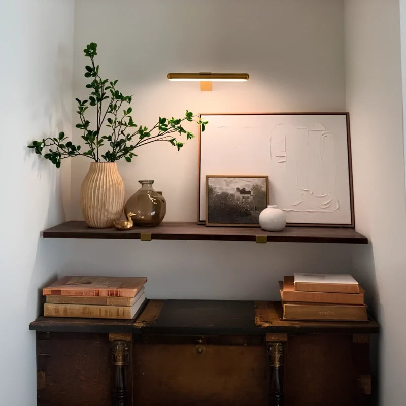 Draadloze Wandlamp voor Kunst – Oplaadbare LED Verlichting met Afstandsbediening