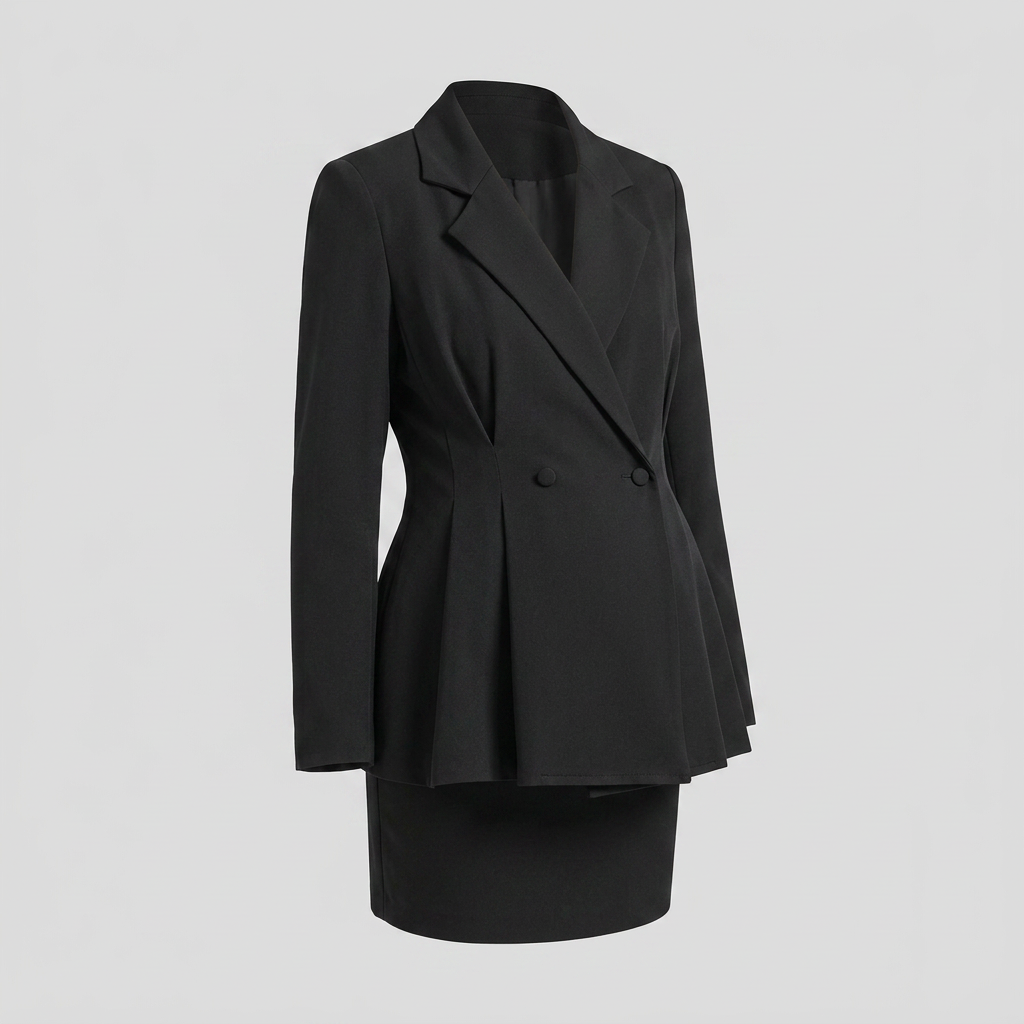 Dames Positie Blazer met Tailored Revers en Empire Snit