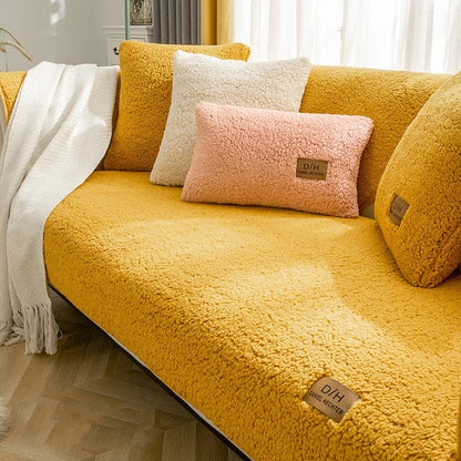 Bankhoes Sherpa Fleece - Antislip Hoes voor Bank