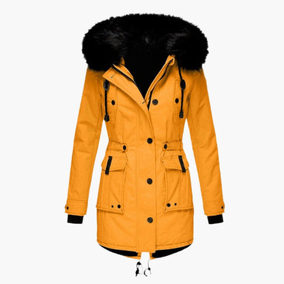 Dames Dikke Parka Jas met Capuchon – Waterafstotend, Casual voor Koud Weer
