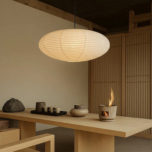 Hanglamp Wabi-Sabi Papieren Kap – Japans Minimalistisch Design