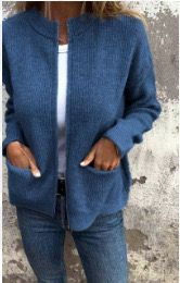 Dames Oversized Vest – Casual voor Herfst en Winter