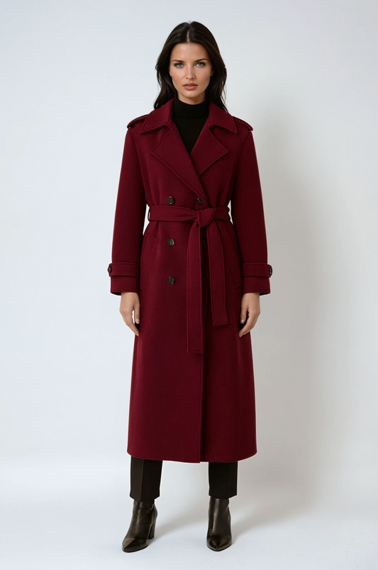 Lola - Burgundy Winterjas