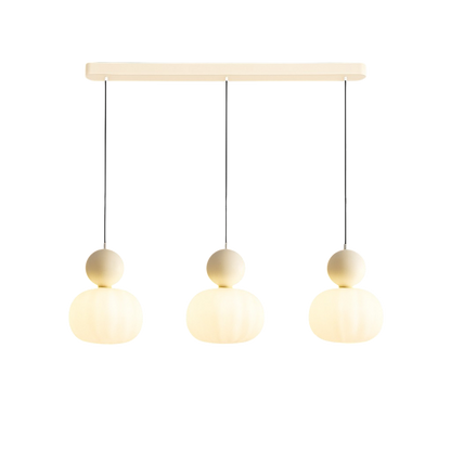 Art Deco Hanglamp met Acrylen Kap en Gelakte Bol