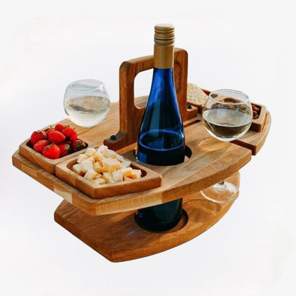 Houten Picknicktafel – Compact en Duurzaam Design voor Buiten