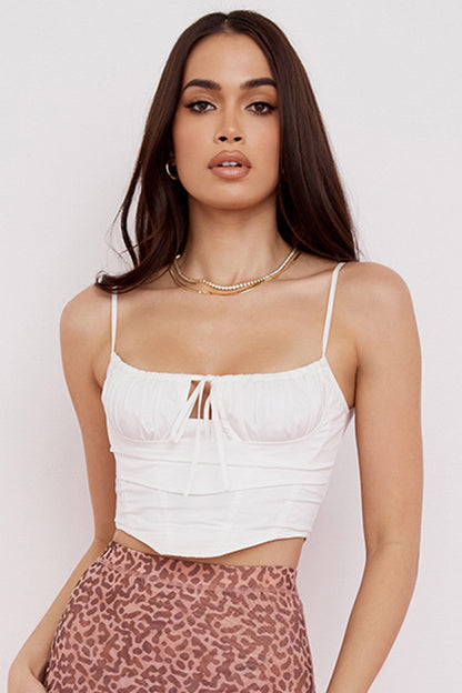 Helisanne - Witte Cropped Top