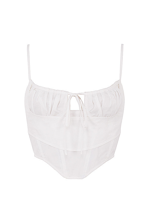 Helisanne - Witte Cropped Top