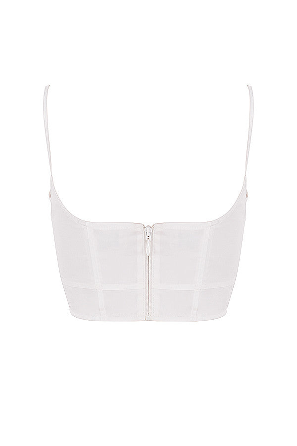 Helisanne - Witte Cropped Top