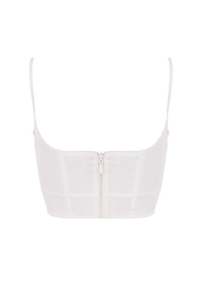 Helisanne - Witte Cropped Top