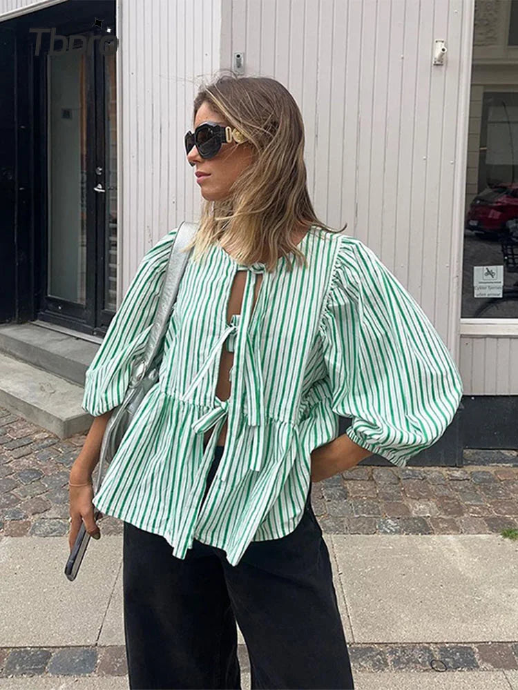 Gisou - Trendy Pofmouw Top
