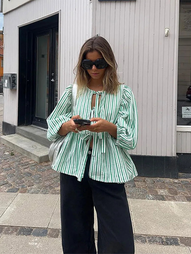 Gisou - Trendy Pofmouw Top