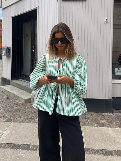 Gisou - Trendy Pofmouw Top
