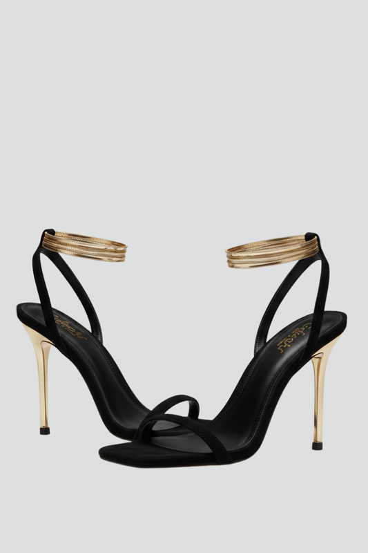 Dames Hoge Hak Sandalen – Dunne Bandjes, Geschikt voor Casual en Avondgebruik