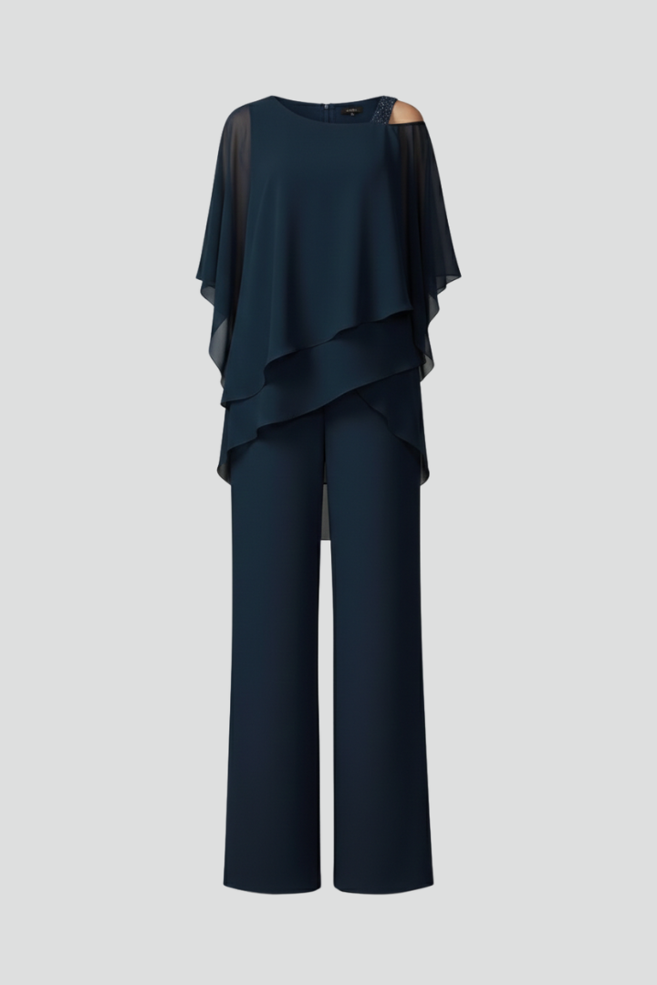 Dames Getailleerde Jumpsuit – Met Koude Schouders, Geschikt voor Zomer en Casual Gebruik