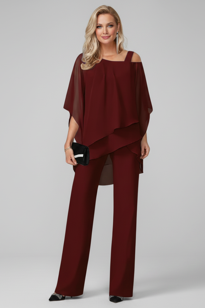 Dames Oversized Jumpsuit – Off-Shoulder, Wijde Pijpen, Geschikt voor Zomer en Casual Gebruik