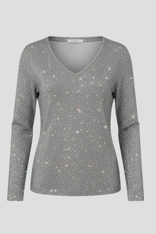 Dames Slim Fit Trui – Met V-hals en Lange Mouwen, Geschikt voor Casual en Dagelijks Gebruik