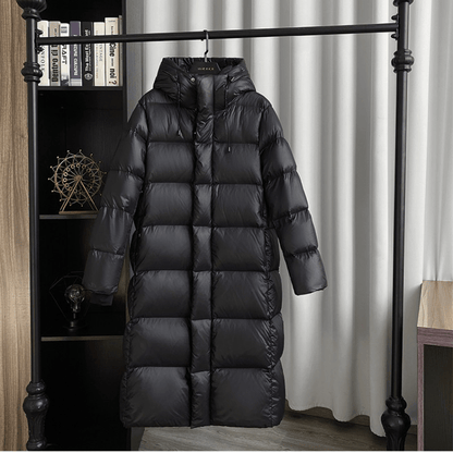 Dames Puffer Winterjas – Met Donsvulling, Waterdicht en Gewatteerd voor Regen en Sneeuw