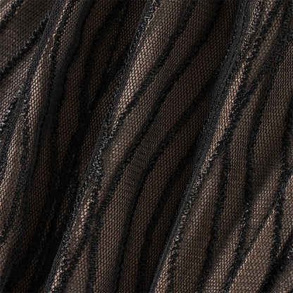 Helivienne - Zachte Mesh Cropped Korset