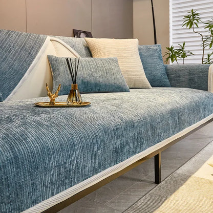 Bankhoes Chenille met Antislip Onderkant en Huisdierbescherming