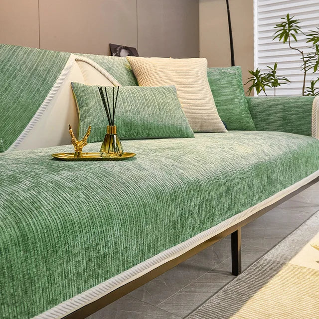 Bankhoes Chenille met Antislip Onderkant en Huisdierbescherming