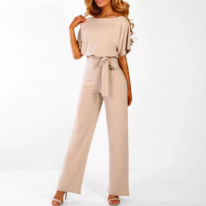 Sophie - Speelse Dames Jumpsuit met Korte Mouwen