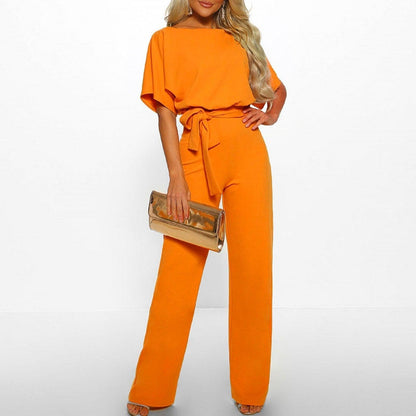 Sophie - Speelse Dames Jumpsuit met Korte Mouwen