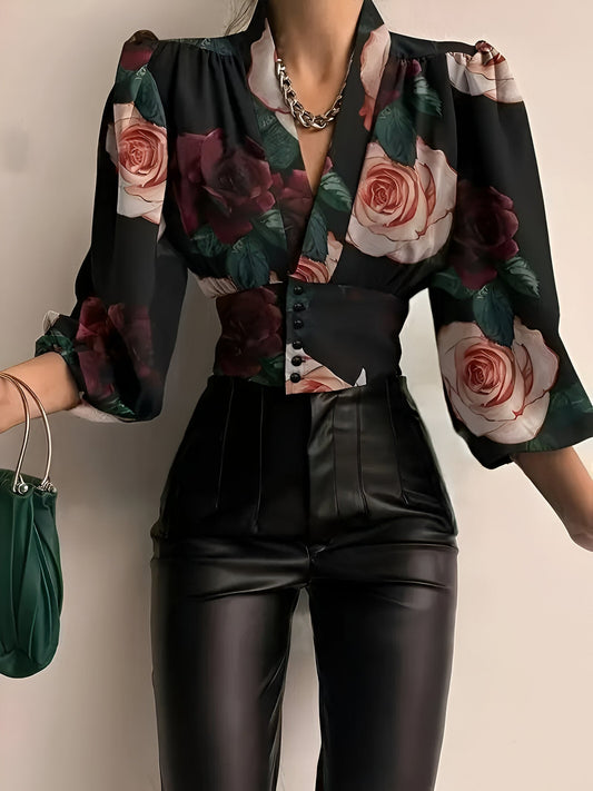 Bloom - Bloemenprint Blouse