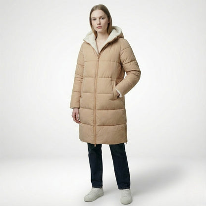 Alessia – Women's Winter Reversible Jacket - Puffer Jacket - Green - Taylor & Bennett