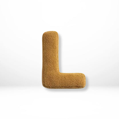 alphabet letter pillow