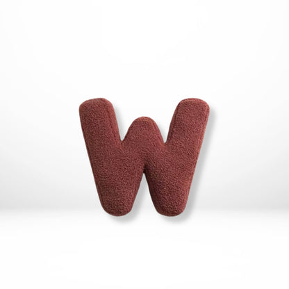 alphabet letter pillow